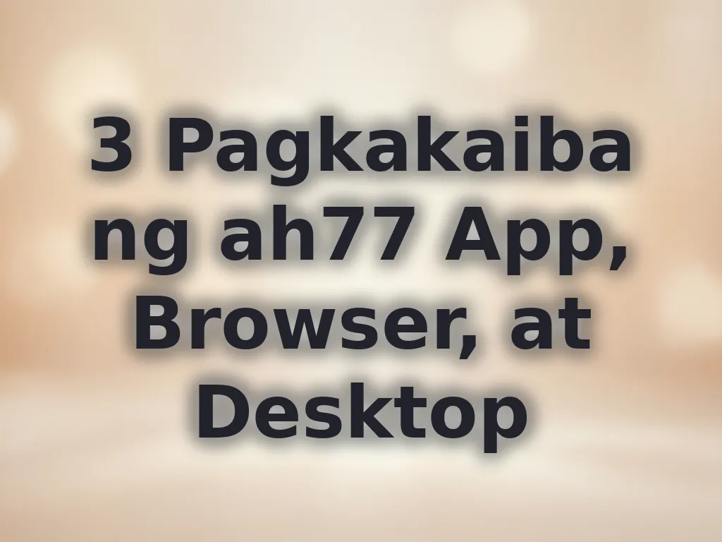 App vs Browser